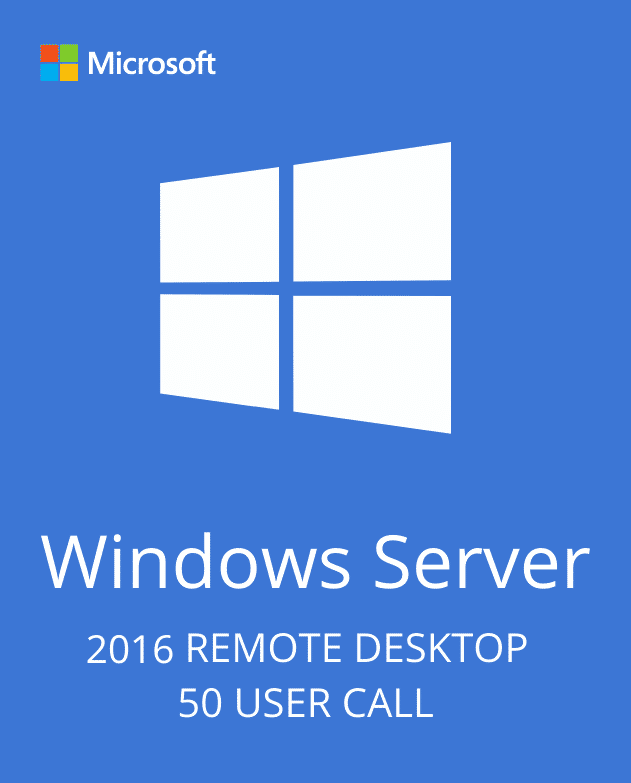 Buy Windows Server 2016 RDS - 50 User CALs Certificate
