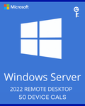 Windows Server 2022 Remote Desktop Services - 50 Device CALs Certificate